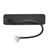 Achterlicht LED links/rechts 216x49,4x28 mm - 4 functies - losse draad aansluiting