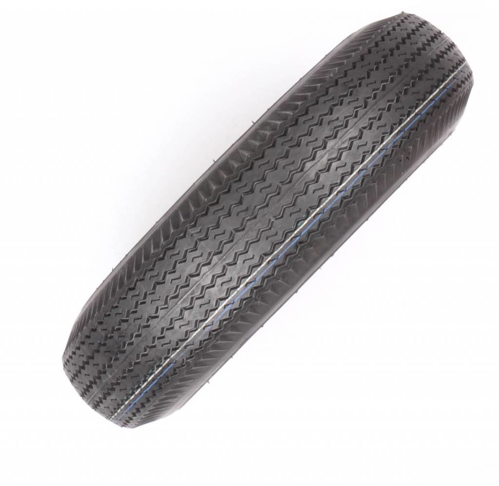 Compleet 8 inch Vredestein wiel - 4.00-8 band + velg - opel steek: 4x100 - 335 kg - 6PR - 60 mm naafdiameter