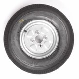 Compleet 10 inch Vredestein wiel - 5.00-10 band + velg - opel steek: 4x100 - 500 kg - 8PR - 60 mm naafdiameter