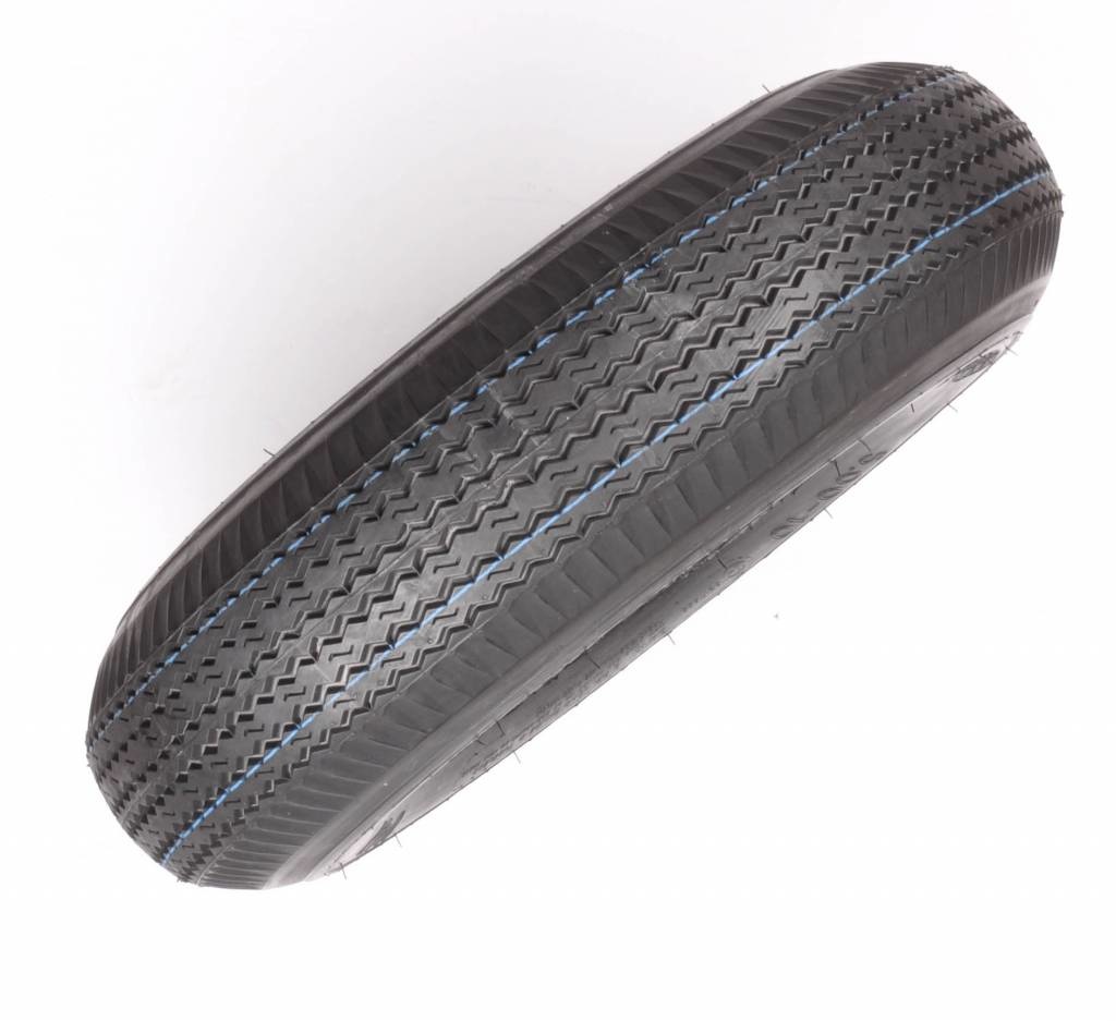 Compleet 10 inch Vredestein wiel - 5.00-10 band + velg - opel steek: 4x100 - 500 kg - 8PR - 60 mm naafdiameter