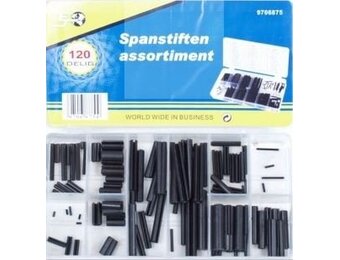 Spanstiften 120-delig assortiment