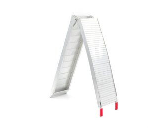 Oprijplaat opklapbaar - ALU - 200 kg (225x28 cm)