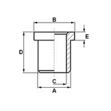 Lagerbus 12x22x30x20x4 mm