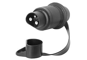 3 polige stekker 12V  - PVC