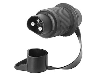 3 polige stekker 12V - PVC