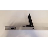 Zijbordsluiting 805 mm aluminium Rechts