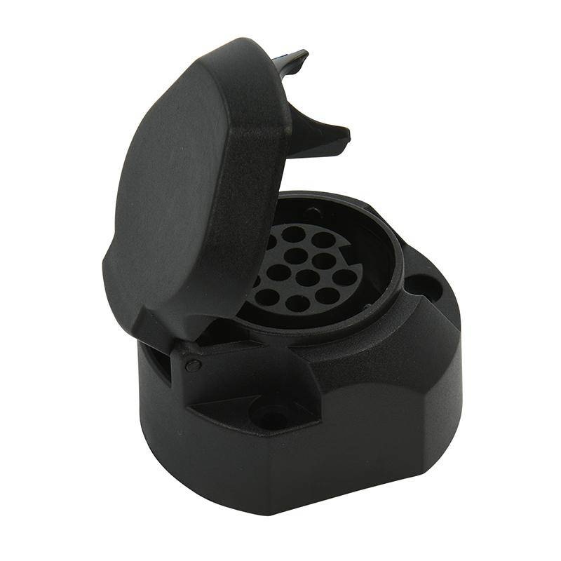 13-polige stekkerdoos met microswitch