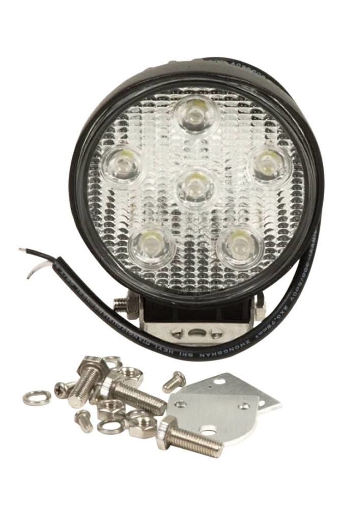 Werklamp 10-30V 18W 6LEDS