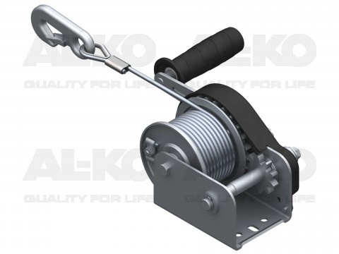 Handlier geremd 351 kg overbrenging 2,5:1 inclusief kabel & haak