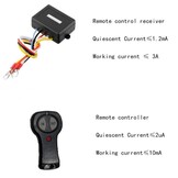 Draadloze afstandsbediening lier 12V