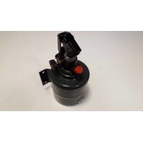 Handpomp - verzinkt - 2 liter reservoir voor kipper