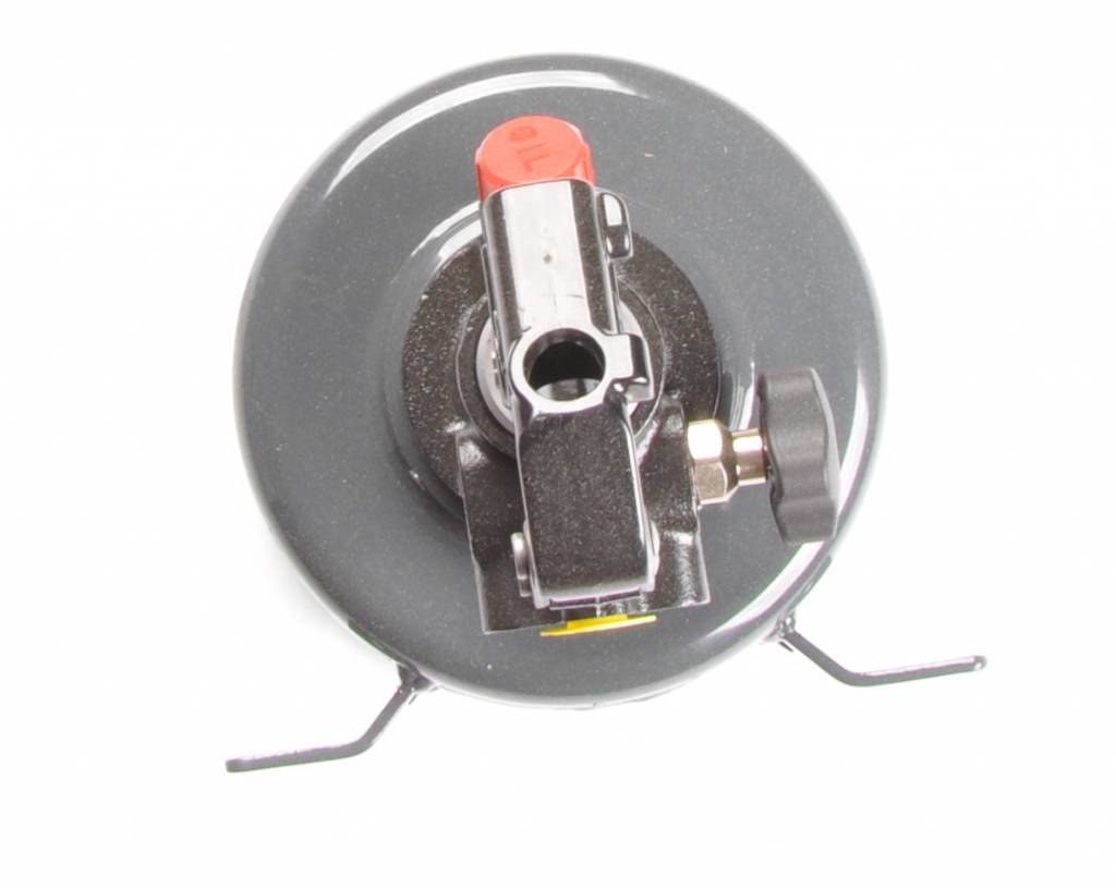 Handpomp - verzinkt - 2 liter reservoir voor kipper