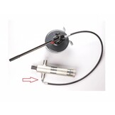 Koppeling - 3/8m x 1/2m + dichtring