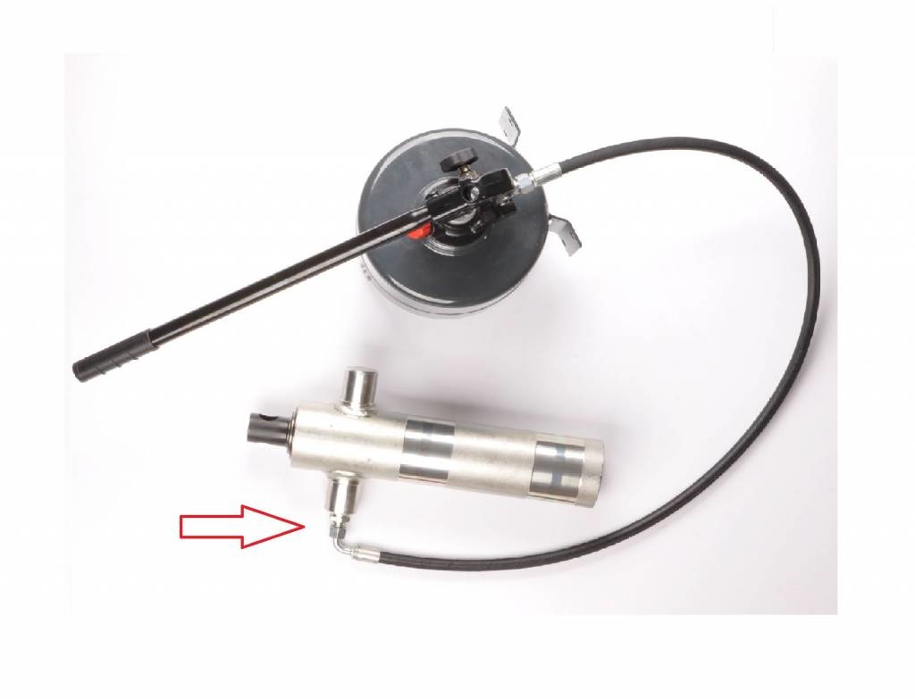 Koppeling - 3/8m x 1/2m + dichtring