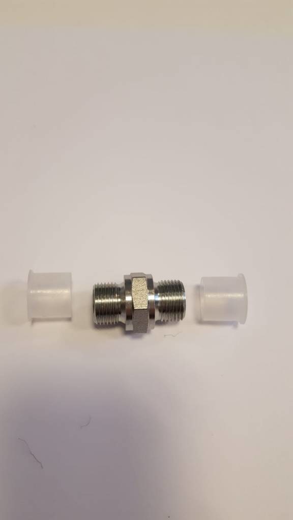 Koppeling - 3/8m x 3/8m