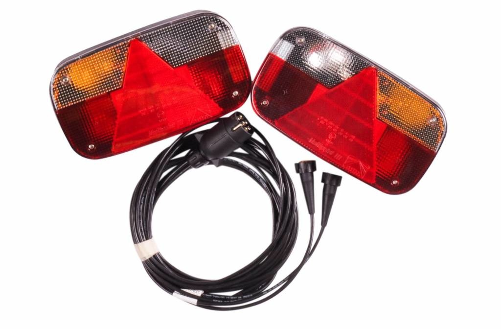 7-polige Aspock Multipoint 3 verlichtingsset met 5 meter hoofdkabel