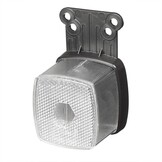 910 - wit - op houder - losse tule aansluiting