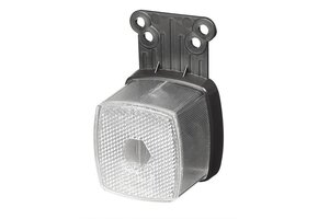 910 - wit - op houder - losse tule aansluiting