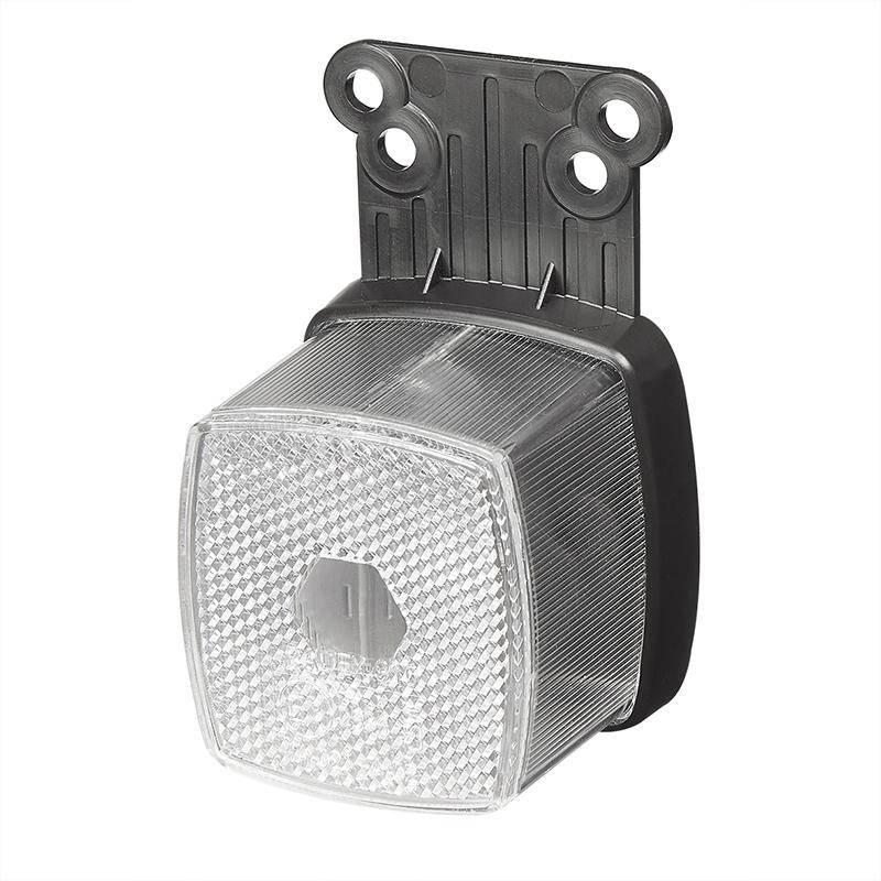 910 - wit - op houder - losse tule aansluiting