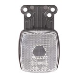 910 - wit - op houder - losse tule aansluiting