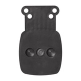 910 - wit - op houder - losse tule aansluiting