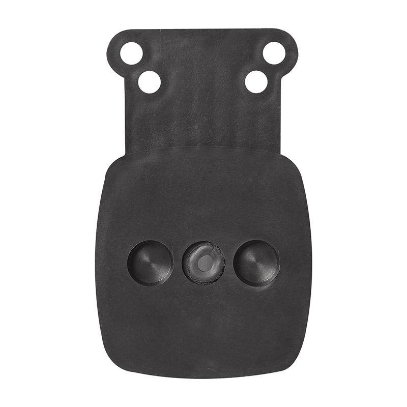 910 - wit - op houder - losse tule aansluiting