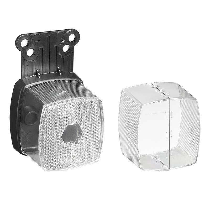 910 - wit - op houder - losse tule aansluiting