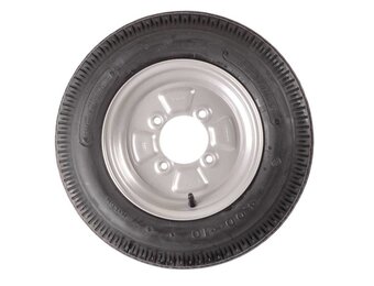 Wiel 4.50-10 (4x115) 400kg - 6PR - naaf 85 mm