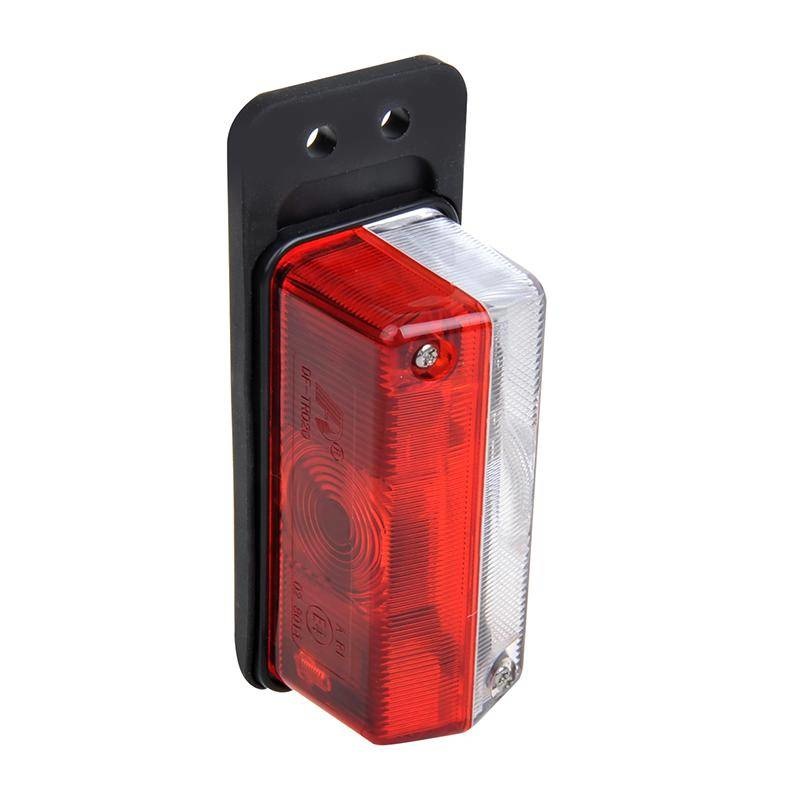 Radex breedtelamp 925 Rood/Wit met houder