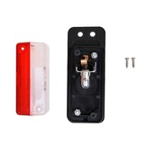 Radex breedtelamp 925 Rood/Wit met houder