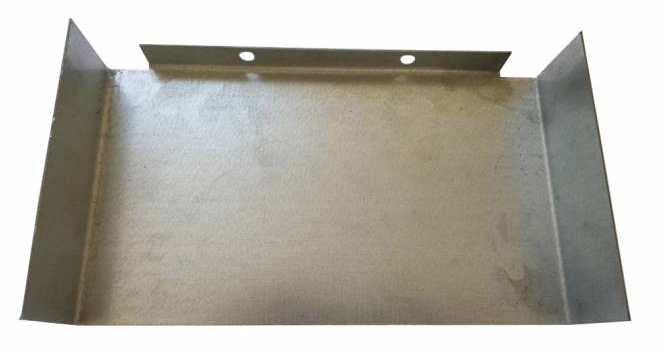 Spatlap houder 222x128x45 mm