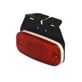 Zijmarkeringslamp Rood LED met houder