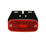 Zijmarkeringslamp Rood LED met houder