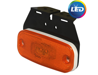 Zijmarkeringslamp - oranje/geel - losse draad