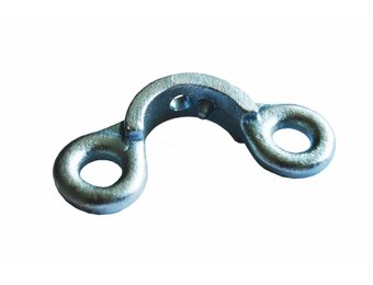 Tussenschothouder met 2 ogen 130mm