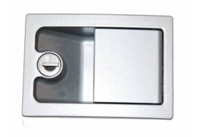 Caravan slot buitenzijde Aluminium Afsluitbaar