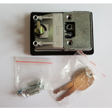 Caravan slot buitenzijde Aluminium Afsluitbaar