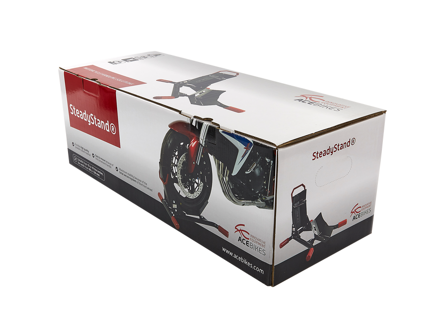 Acebikes SteadyStand - universele motorfiets inrijsteun