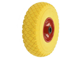 Steekwagenwiel 3.00-4 anti-lek - 100 kg - 20 mm