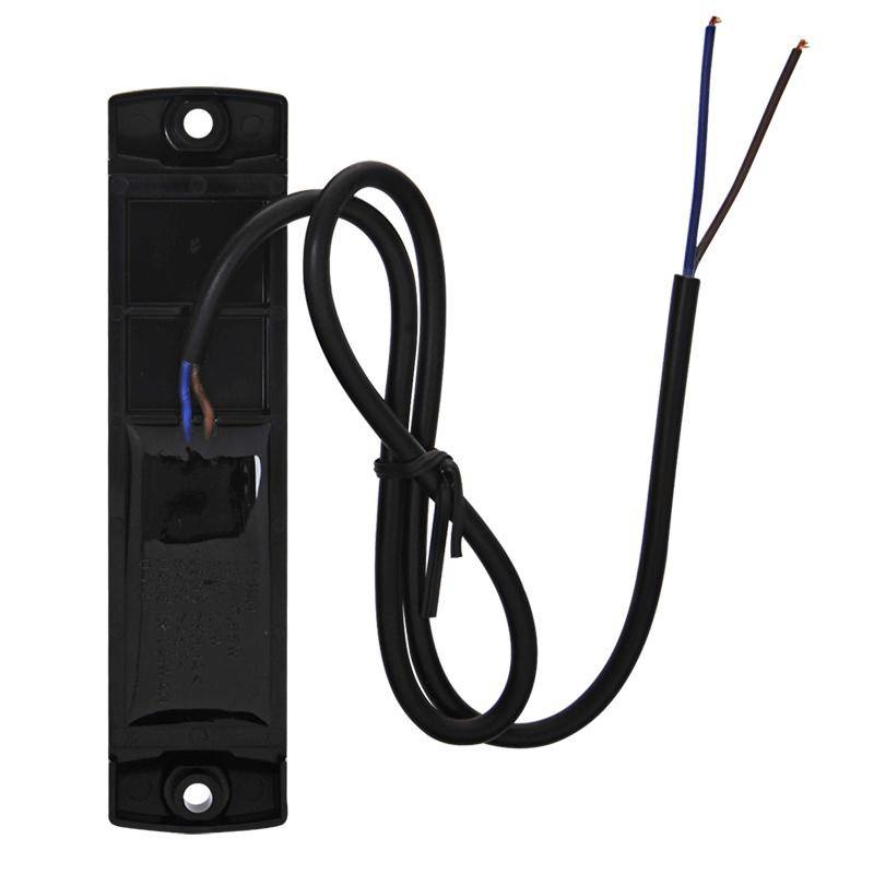 Rechthoekige oranje/gele markeringslamp - 2-aderige losse draad aansluiting - LED