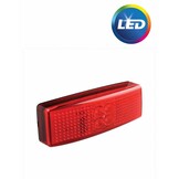Zijmarkeringslamp Rood LED 110x40 mm