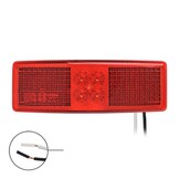 Zijmarkeringslamp Rood LED 110x40 mm