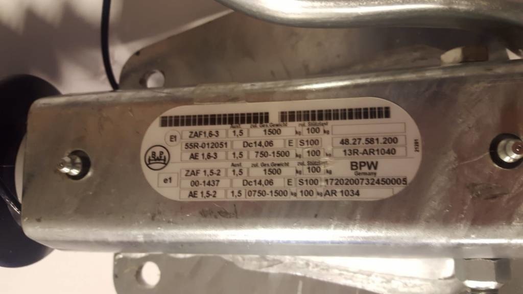 Oplooprem ZAF 1,6-3 Uitvoering C, 750-1500