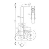 Winterhoff Neuswiel rond 60 mm automaat Extra lang