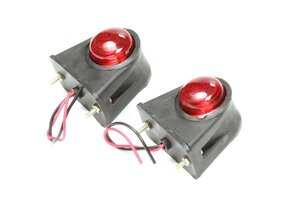 2 stuks Markeringslamp rood/wit