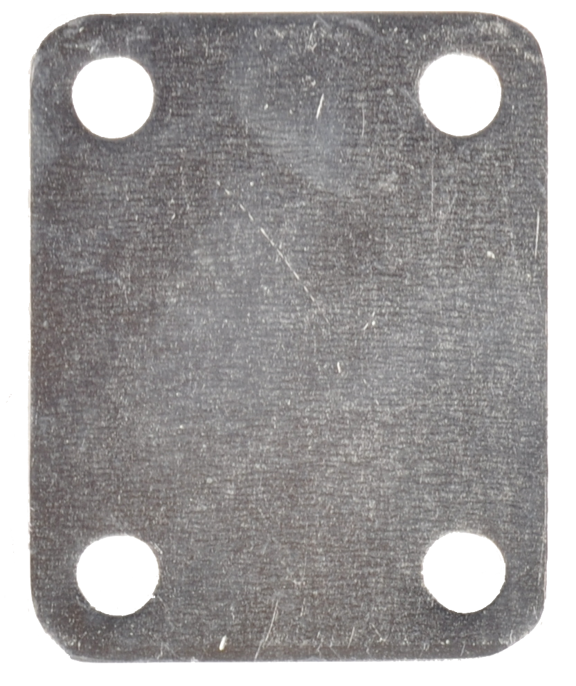 Stroppenplaat 100x80x6mm