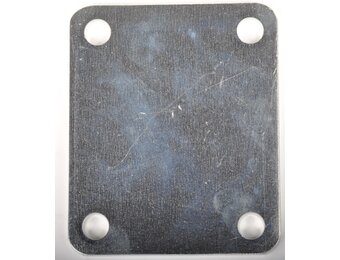 Stroppenplaat 120x80x6 mm