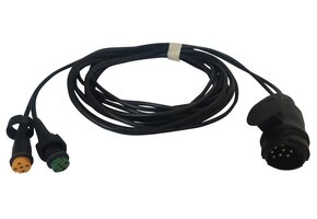 4 meter - 13 polig - 2x 5P - Type Aspock