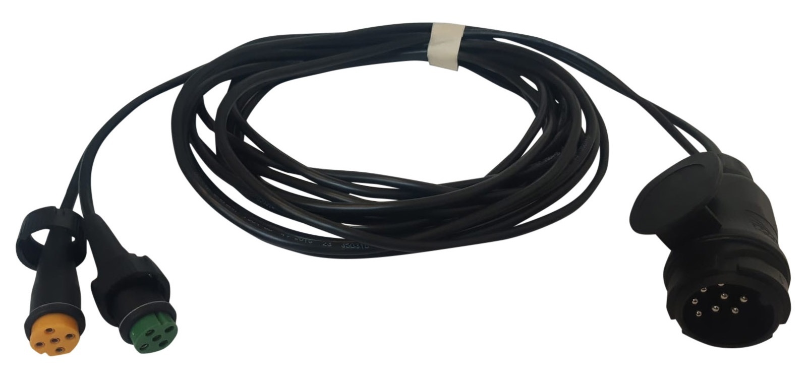 Hoofdkabel type Aspock - 4 meter lang - 13-polig - voorzien van 2x 5-polige connector