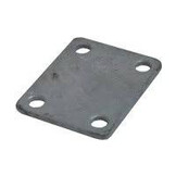 Stroppenplaat 120x100x6 mm